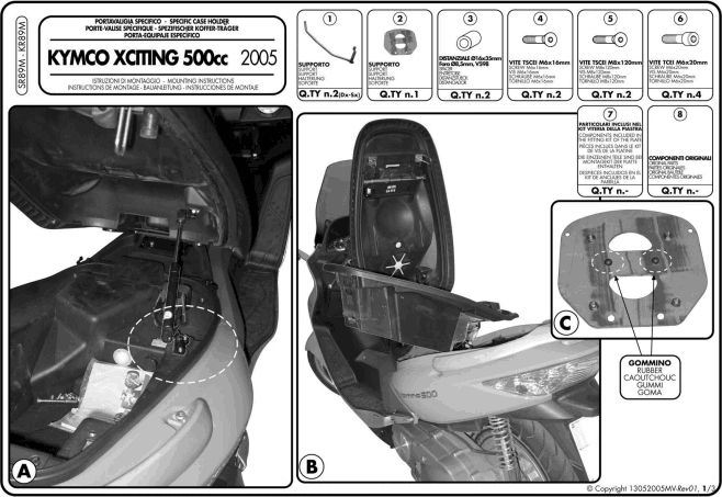 installation directions page 1